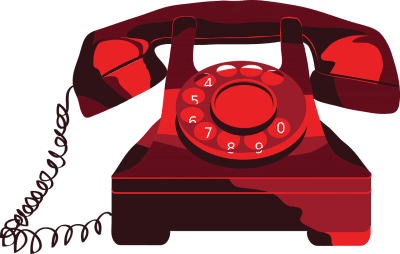 Rotary Phone Graphic