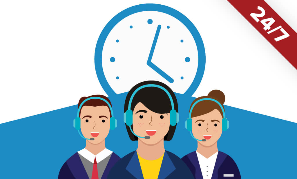Tip for excellent customer service is 24/7 customer service