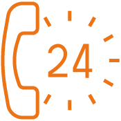24/7 Service | Icon
