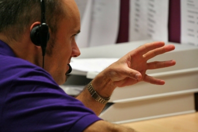 Man on the phone