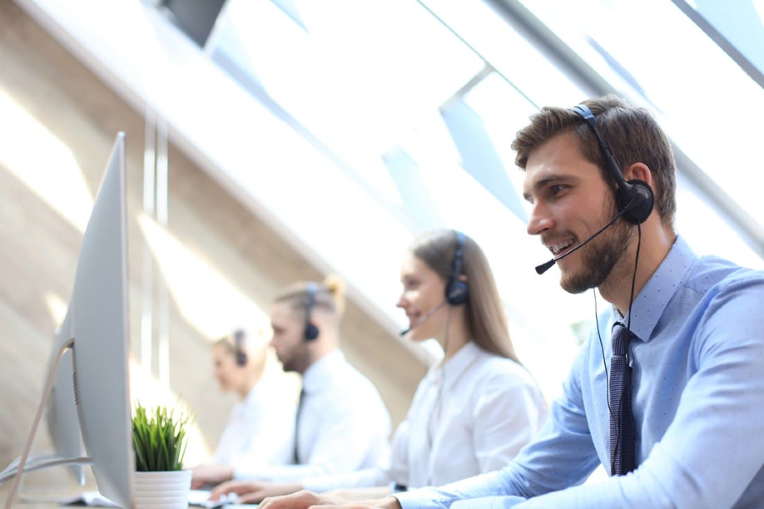 Call center agent