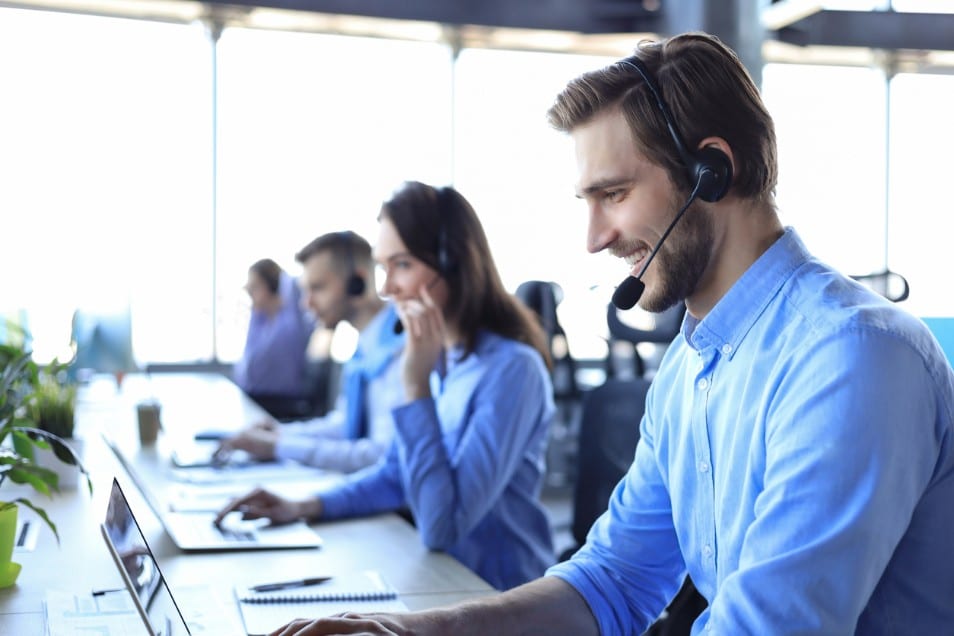 Contact center agents.