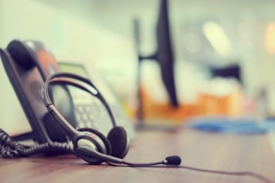 Call center phone