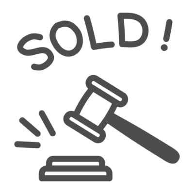 Sold written out 