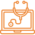 Extend caring support digitally | Icon