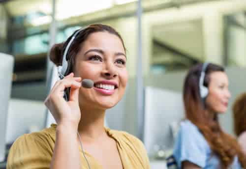 a Mexico call center agen