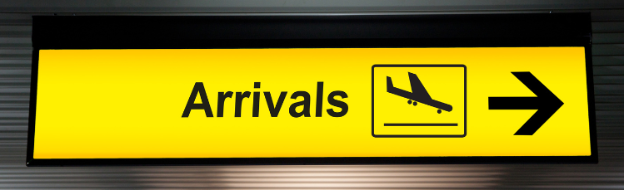 Arrivals graphic
